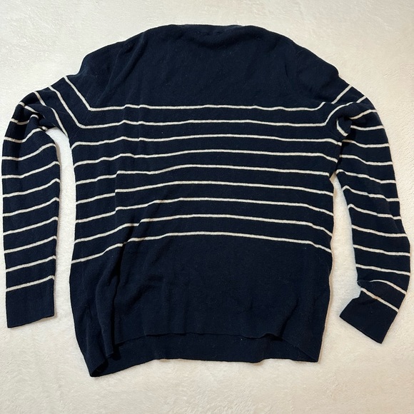 Target Nili Lotan navy stripe sweater - Picture 3 of 5